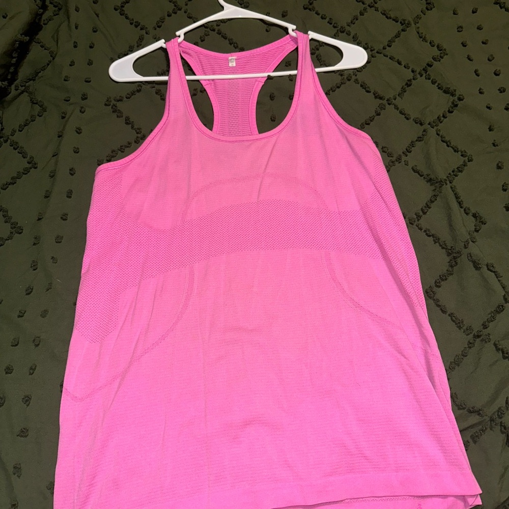Lululemon Athletica Bright Pink Tank Top